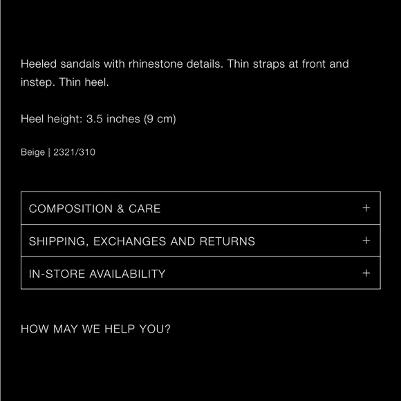 Zara limited edition rhinestone strap heels - Picture 6 of 6